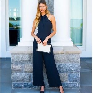 Nordstrom Julia Jordan Halter Neck Jumpsuit
